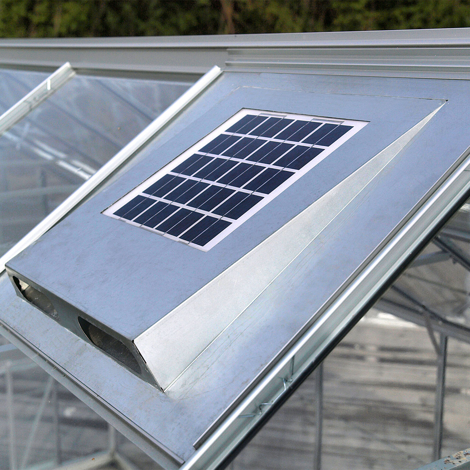 50W Solarlüfter Solar Ventilator Lüfter Solarventilator Gewächshaus Belüftung12V