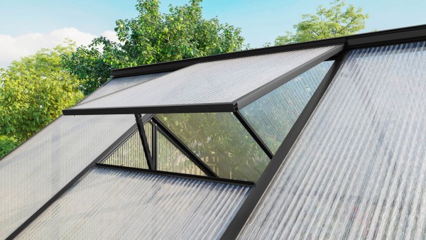 Dachfenster für Gewächshaus "Triton" ohne Verglasung