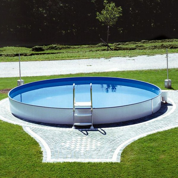 Stahlwand Swimming Pool "Styria rund"