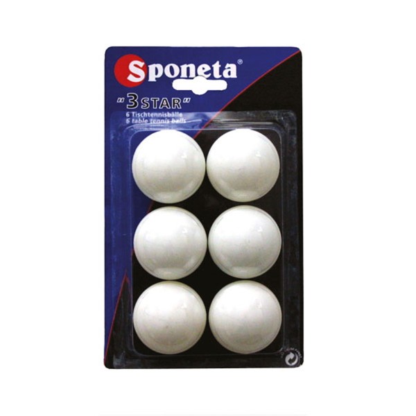 Tischtennisbälle 6er- Set (*** Qualität)