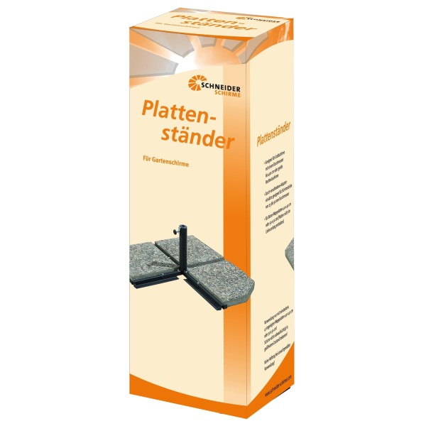 Schneider Platten-Ständer für 50 mm Rohr - verpackt